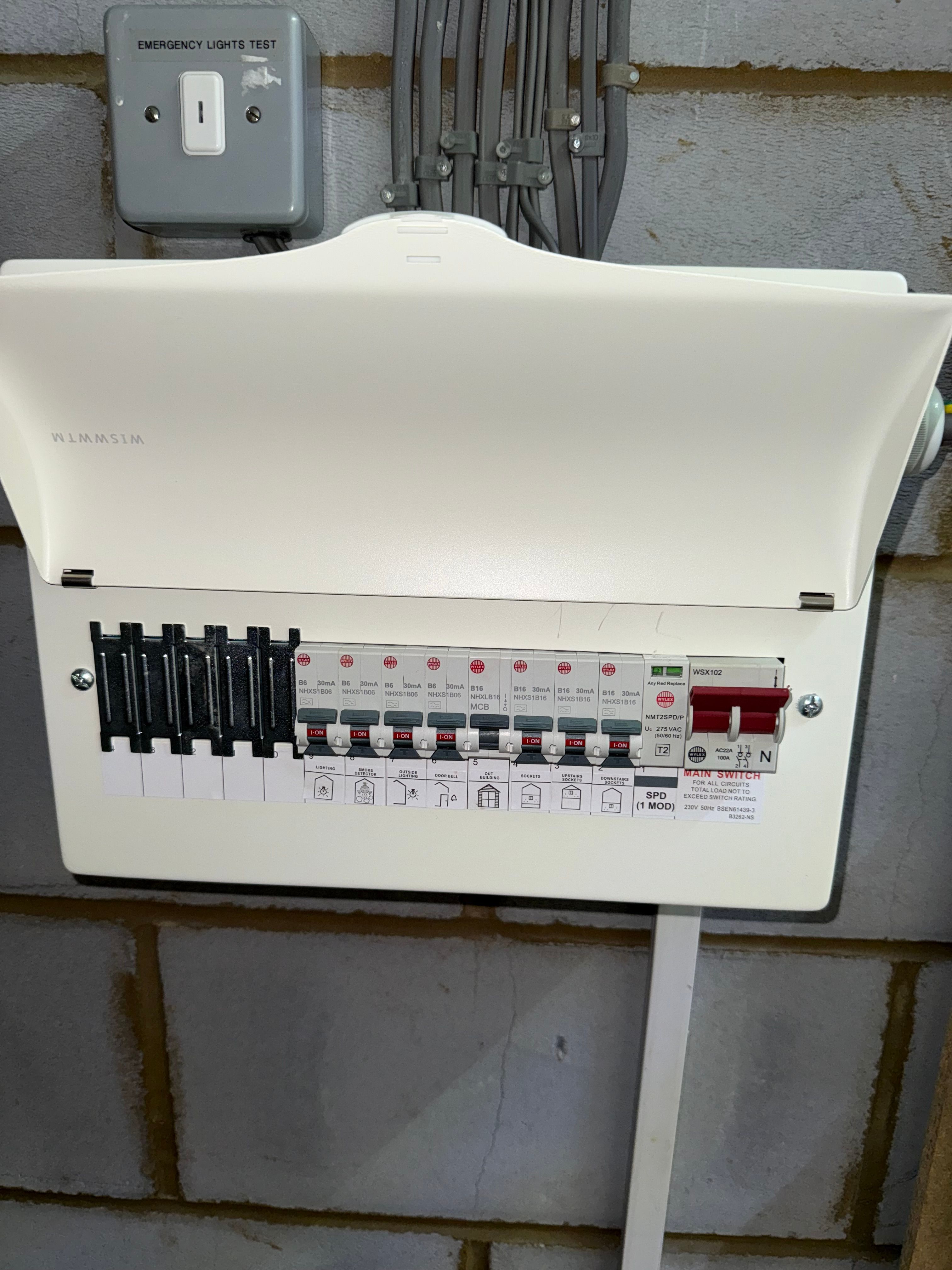 Consumer unit installation — Norwich property