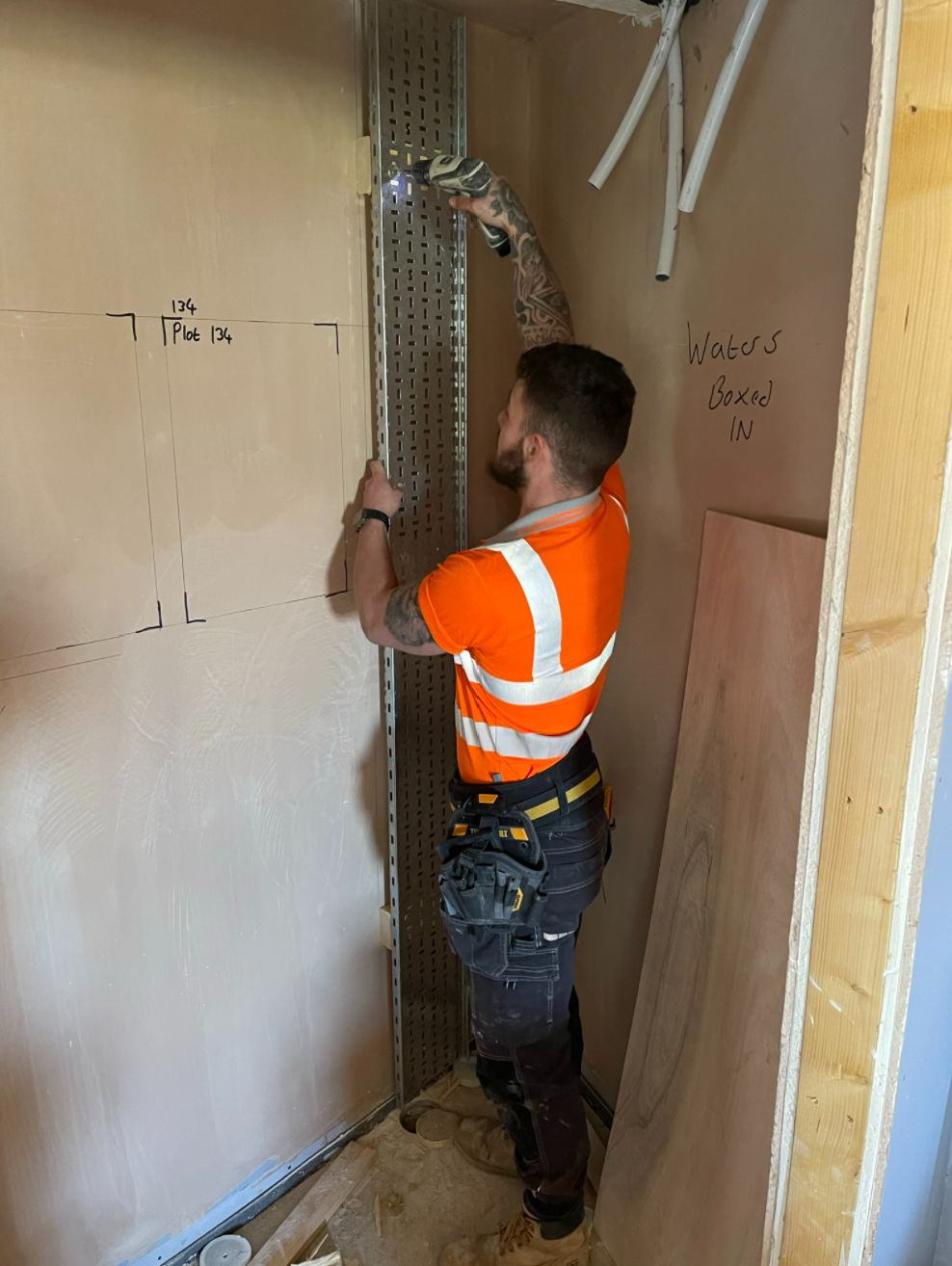 Commercial electrical installation